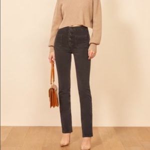 REFORMATION ELSIE STRAIGHT LEG JEAN MOJAVE 26 NEW WITH TAGS